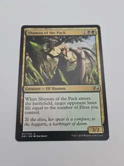 Shaman of the Pack #217 (EX) Magic Origins ORI Magic MTG - Image 1