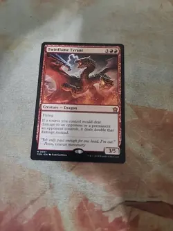 Twinflame Tyrant Foundations MTG NM - Image 1