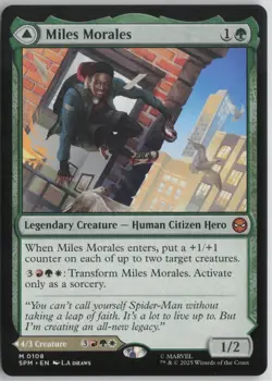 MTG 0108 M - SpidMiles Morales / Ultimate Spider-Man - Image 1