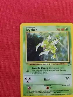 Pokemon: Scyther #10/64 Holo Rare 1999 Jungle Set WOTC - Vintage NM+ - C38 - Image 4