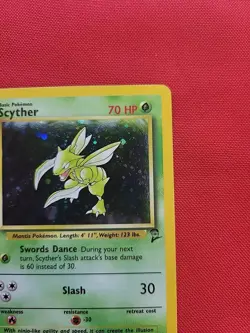 Pokemon: Scyther #10/64 Holo Rare 1999 Jungle Set WOTC - Vintage NM+ - C38 - Image 5