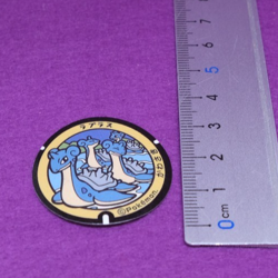 Lapras Pokemon Manhole Type Seal Sticker Gamefreak Nintendo Japanese F/S - Image 2