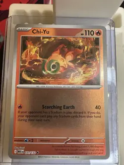 Chi-Yu (Reverse Holo) 031/132 - Mega Evolution - Pokemon - NM/M Ships Now - Image 1