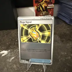 4x Mega Evolution English: Mega Signal #121/132 Pokemon TCG PLAYSET + 1 holo - Image 2