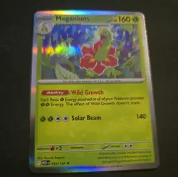 Meganium (Holo) 010/132 - Mega Evolution - Pokemon - NM/M Ships Now - Image 1
