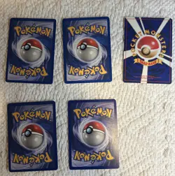 Team Dark/Rocket, Basic and Japanese Rapidash Ponyta Pokemon Cards vintage wotc - Image 2