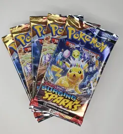 [5 Pack lot] Pokemon TCG: Scarlet and Violet Surging Sparks Booster Pack Sealed - Image 1