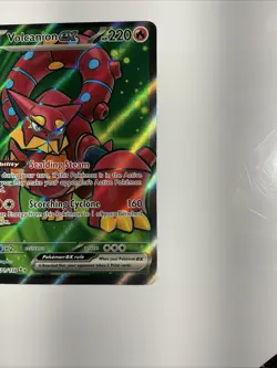Volcanion ex 171/159 Sv09: Journey Together Holo Pokemon TCG Full Art Ultra Rare - Image 4