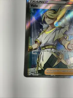 Volo (Full Art) 196/196 Swsh11: Lost Origin Holo Pokemon TCG Trainer - Image 3