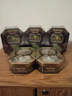 Pokemon TCG Triple Whammy Collector Sealed Tins - Image 1