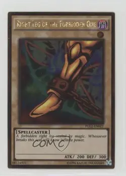 Right Leg of the Forbidden One Unlimited YuGiOh Premium Gold: Return Gold - Image 1