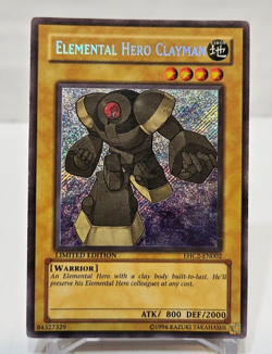 Elemental Hero Clayman EHC2-EN002 Secret Rare Limited Edition Yugioh 7813 - Image 1