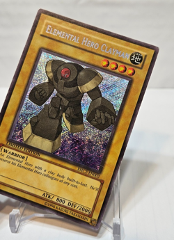 Elemental Hero Clayman EHC2-EN002 Secret Rare Limited Edition Yugioh 7813 - Image 4