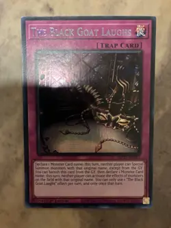 Yugioh! TCG - The Black Goat Laughs - Prismatic Secret Rare - MP25-EN057 - Image 1