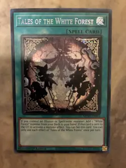 Yugioh! TCG - Tales of the White Forest - Prismatic Secret Rare - MP25-EN092 - Image 1