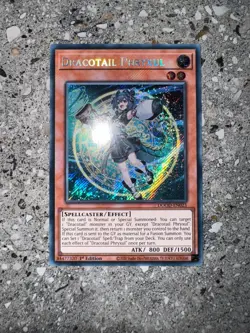 Yugioh TCG Dracotail Phryxul DOOD-EN023 Secret Rare 1st Edition NM-M - Image 3
