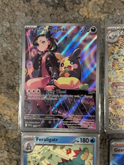 Lot of 12 Pokemon Cards Illustration Rare, Ultra Rare, Promos - Marnies Morpeko - Image 2