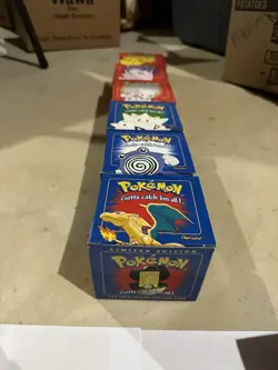 FULL SET - 6 TOTAL - POKEMON BURGER KING GOLD PLATED CARDS FULLY SEALED - Image 3