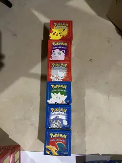 FULL SET - 6 TOTAL - POKEMON BURGER KING GOLD PLATED CARDS FULLY SEALED - Image 4
