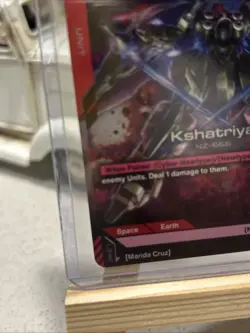 Gundam Trading Card Game - Kshatriya GD01-044 LR English - Image 5