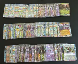 200 Lot EX V RR Holo Double Rare Full Arts Lot Set Pokemon Japanese Cards 1 MM - Image 1