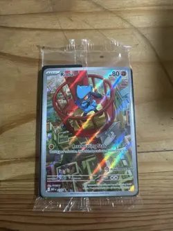 Riolu Full Art Pokemon Center Stamped Promo Card from Mega Evolutions Sealed - Image 1