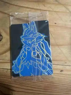 Riolu Full Art Pokemon Center Stamped Promo Card from Mega Evolutions Sealed - Image 2