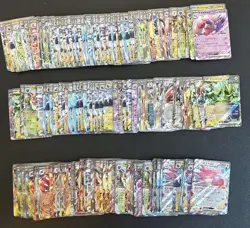 200 Lot EX V RR Holo Double Rare Full Arts Lot Set Pokemon Japanese Cards 2 MM - Image 1