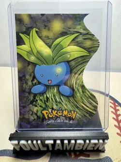 Oddish #43 EV4 of 12 - Die-Cut Evolution Card - Topps Pokemon Card White Label - Image 1