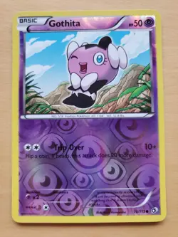 Gothita Black & White Legendary Treasures 69/113 Reverse Holo Card NM - Image 1