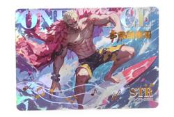 Doflamingo One Piece Dream Kingdom STR14 Anime Collectible Trading Card - Image 1