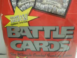 Merlin Battle Cards Fantasy Combat Card game sealed box 36 packs 1993 - Image 3