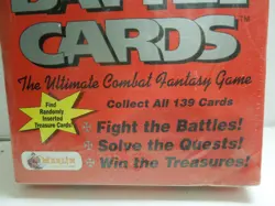 Merlin Battle Cards Fantasy Combat Card game sealed box 36 packs 1993 - Image 4