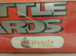 Merlin Battle Cards Fantasy Combat Card game sealed box 36 packs 1993 - Image 5