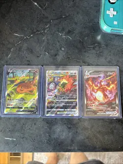 Charizard UPC Promo Card Set SWSH260 SWSH261 SWSH262 VMAX VSTAR Full Art - NM - Image 1