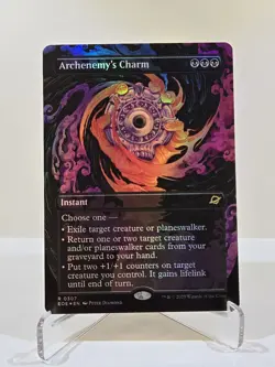 MTG Archenemy's Charm (Borderless) FOIL Edge of Eternities Magic the Gathering - Image 1