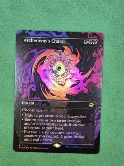 MTG Archenemy's Charm (Borderless) FOIL Edge of Eternities Magic the Gathering - Image 5