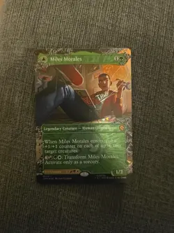 Magic The Gathering Spiderman Miles Morales Borderless (0211) - Image 1