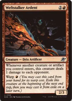 MTG Weftstalker Ardent Normal NM Edge of Eternities Magic 169 - Image 1