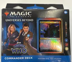 Magic The Gathering Timey Wimey Dr. Who Commander Deck Universes Beyond - Image 1
