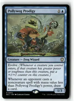 Pollywog Prodigy Commander: Bloomburrow Regular MTG - Image 1