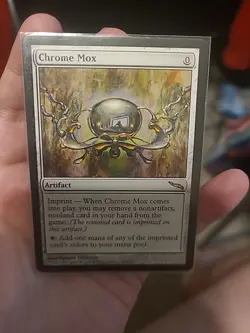 Magic: The Gathering Chrome Mox Mirrodin Lightly Played - Image 1