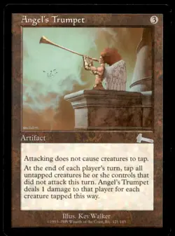 MTG Angel's Trumpet LP Light Play Urza's Legacy [1845] - Image 1