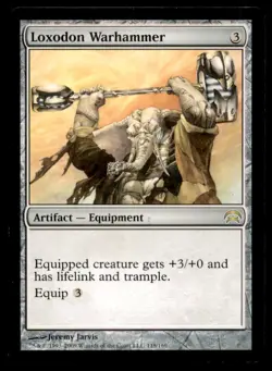 MTG Loxodon Warhammer LP Light Play Planechase [3778] - Image 1