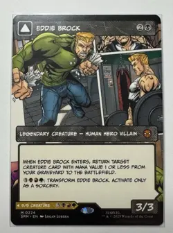 Eddie Brock (0224) (Borderless) Marvel's Spider-Man Foil - Image 1