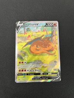 Pokemon TCG Charizard v SWSH260 Sword & Shield Promo Card - Image 1