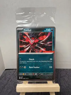 Sealed Yveltal 088/132 Reverse Holo Mega Evolution Pokemon GAMESTOP PROMO - Image 1