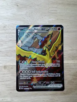 Team Rockets Moltres EX 208/182 Sv10: Destined Rivals Ultra Rare Pokemon TCG - Image 1