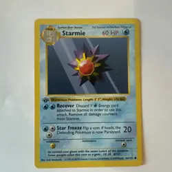 Starmie 64/102 1st Edition Shadowless Base Set Pokemon NM - Image 2