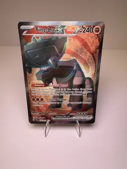 Pokemon Ting-Lu EX 243/193 S&V Paldea Evolved Ultra Rare NM+ - Image 1